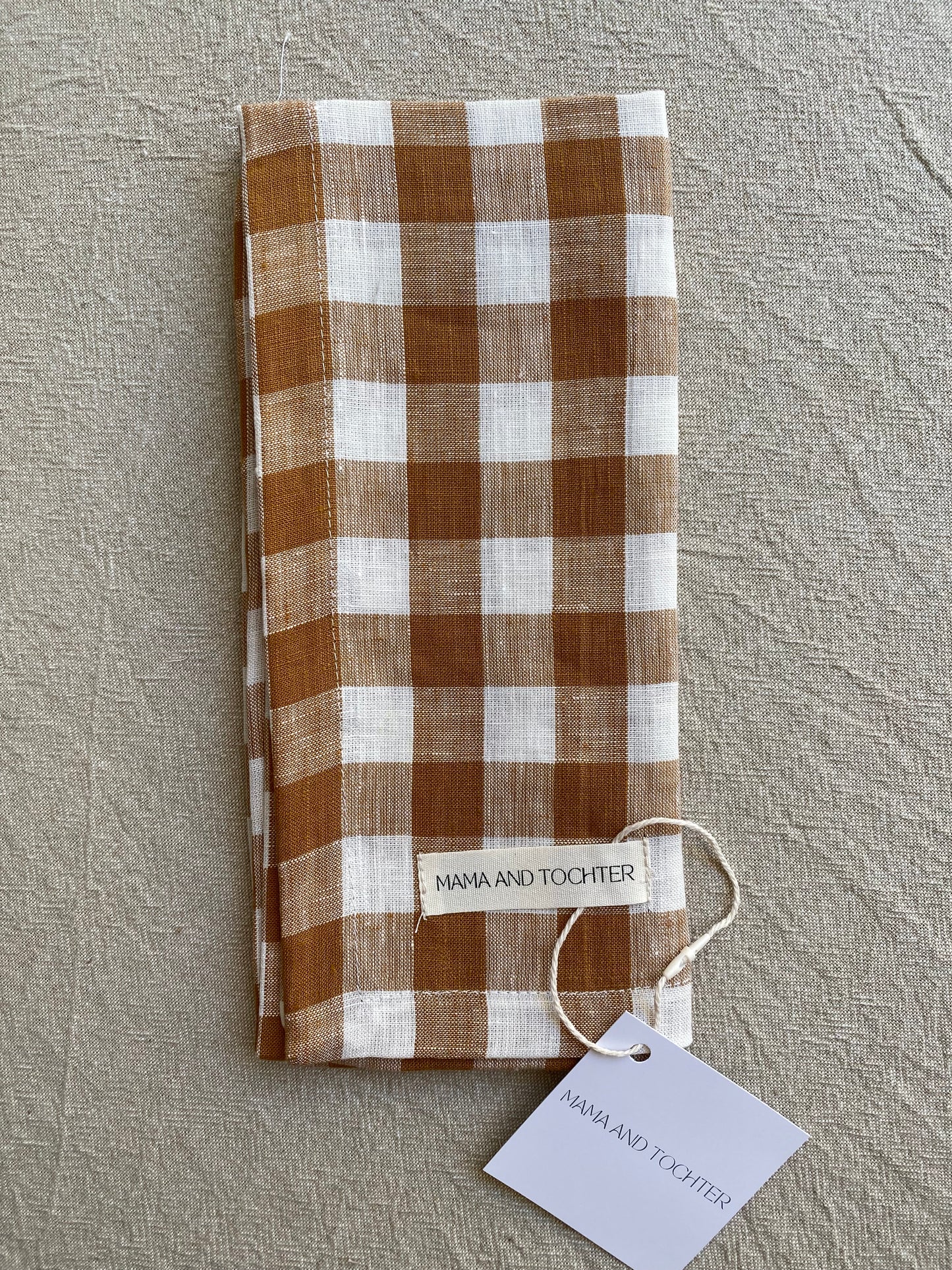 Mama and Tochter - Pure French Linen Tea Towel