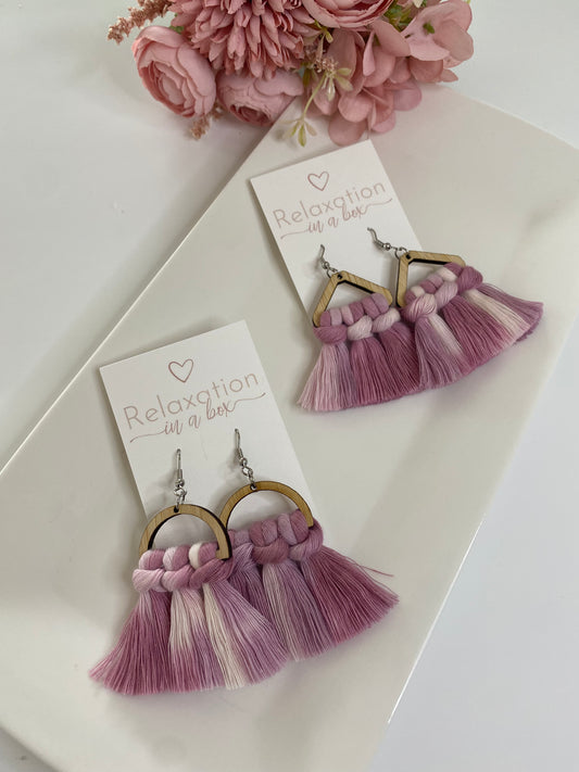 Rose Quartz Earrings